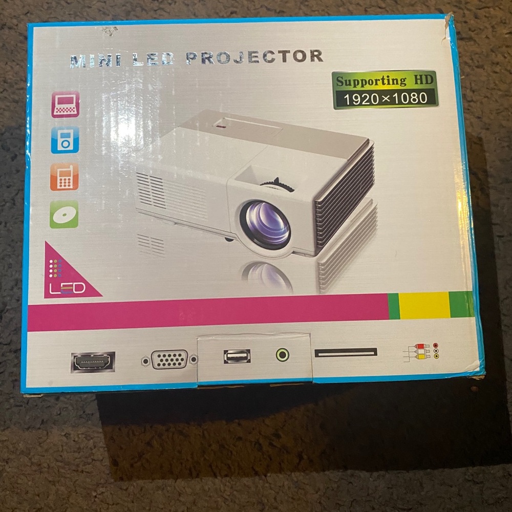 Mini LED projector - Picture 3 of 3